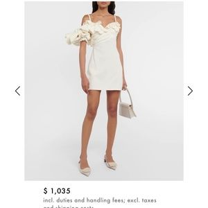 Jacquemus La Robe Duna ruffled minidress